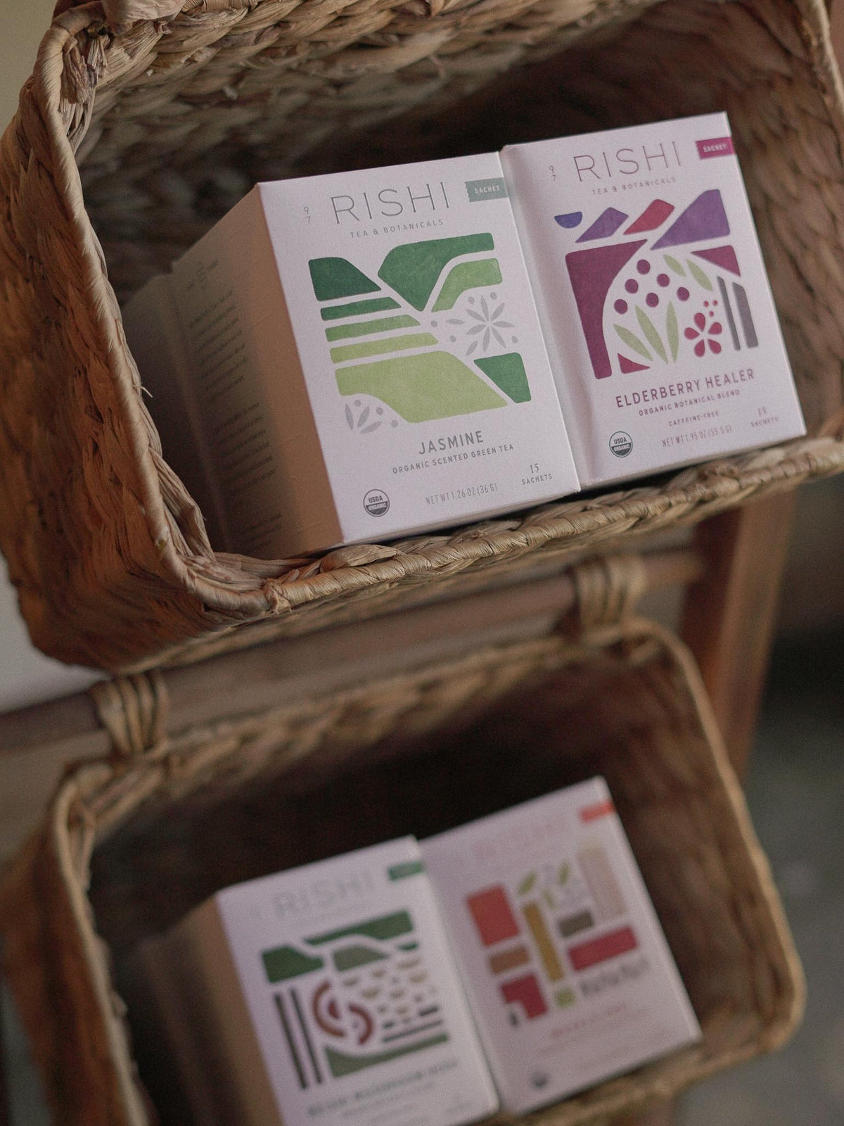 RISHI BOXED TEA SACHETS